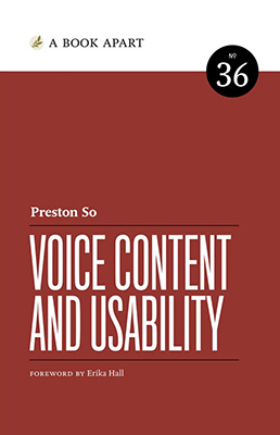 Capa do Livro Voice Content and Usability