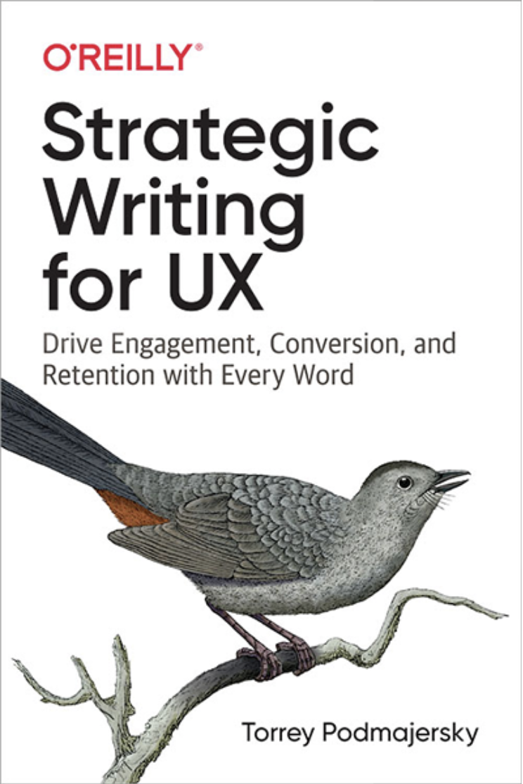 Strategic Writing for UX Book Cover